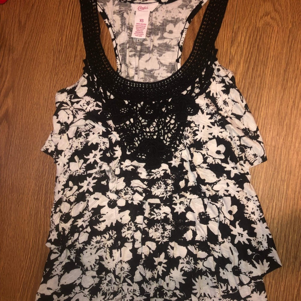 Candies racerback tank